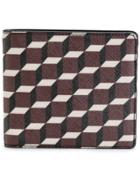 Pierre Hardy Geometric Print Billfold Wallet - Multicolour