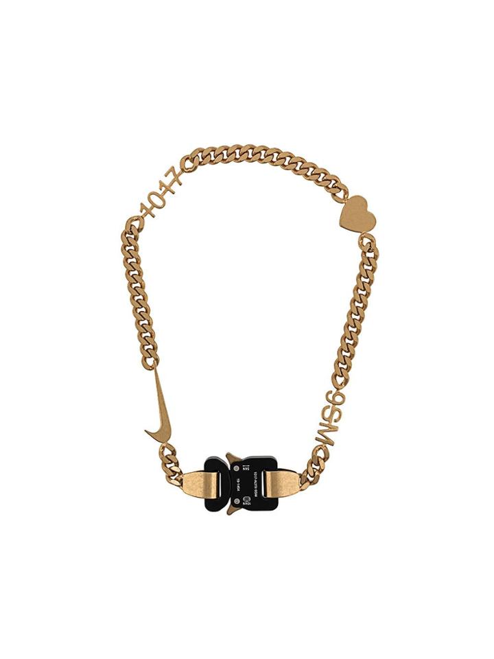 Alix Nyc Buckle Detail Chain Necklace - Gold
