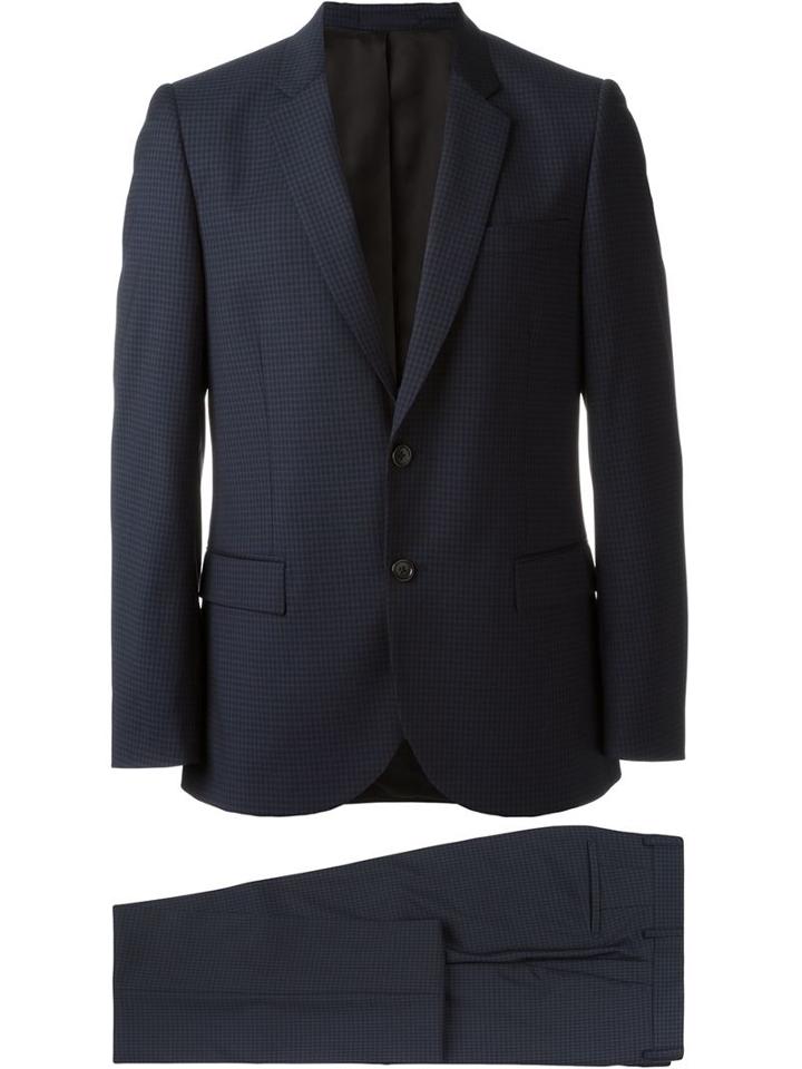 Ps Paul Smith Checked Slim Fit Suit
