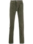 Les Hommes Urban Mid-rise Slim Fit Jeans - Green