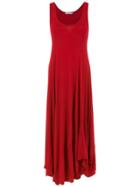 Mara Mac Asymmetrical Dress - Red