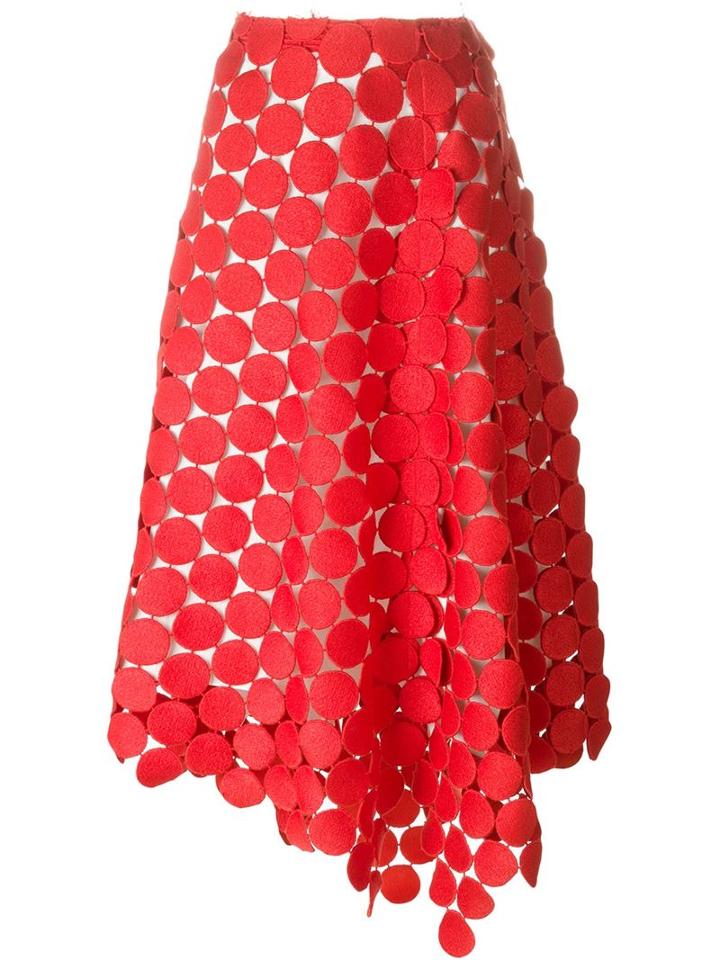 Marni 'dot Macramé' Midi Skirt