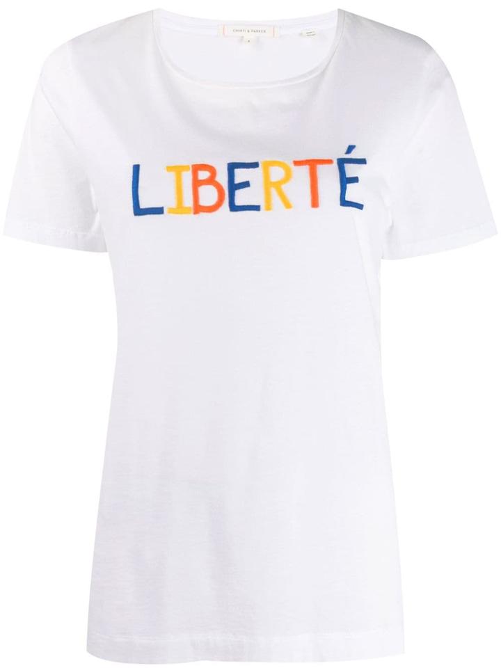 Chinti & Parker Liberty T-shirt - White