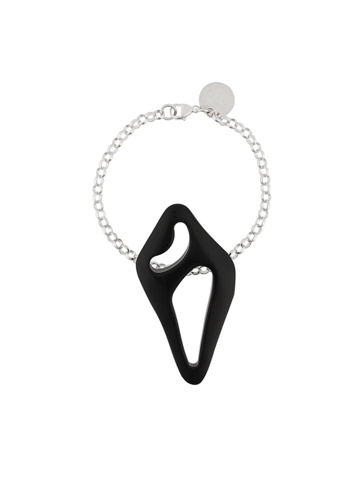 Namacheko Stone Chain Bracelet - Black