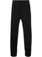 Neil Barrett Straight Leg Trousers, Men's, Size: 48, Black, Virgin Wool/spandex/elastane/polyester/viscose