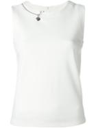 Akris Zipped Collar Detail Top