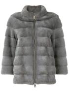 Cara Mila Alexandra Zipped Jacket - Grey