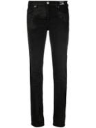 Versace Jeans Distressed Skinny Jeans - Black