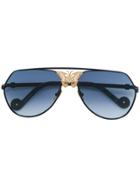 Anna Karin Karlsson Miss Rosell Aviator Sunglasses - Black