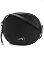 No21 - Logo Crossbody Bag - Women - Leather - One Size, Black, Leather