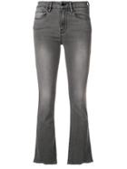 Frame Denim Le Crop Bootcut Jeans - Grey