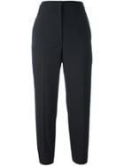 Golden Goose Deluxe Brand Cropped Side Stripe Trousers - Black