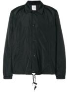 Wood Wood Cropped Drawstring Detail Rain Jacket - Black