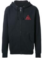 Obey Logo Hoodie, Men's, Size: Large, Black, Cotton