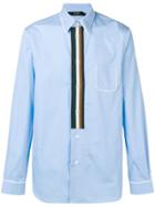No21 Contour Striped Classic Shirt - Blue
