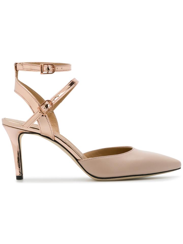 Marc Ellis Pointed Toe Sandals - Nude & Neutrals