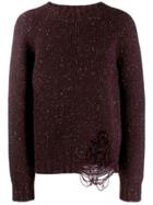 Maison Margiela Shredded Knit Jumper