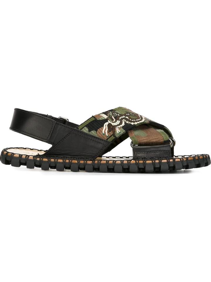 Valentino Embroidered Sandals