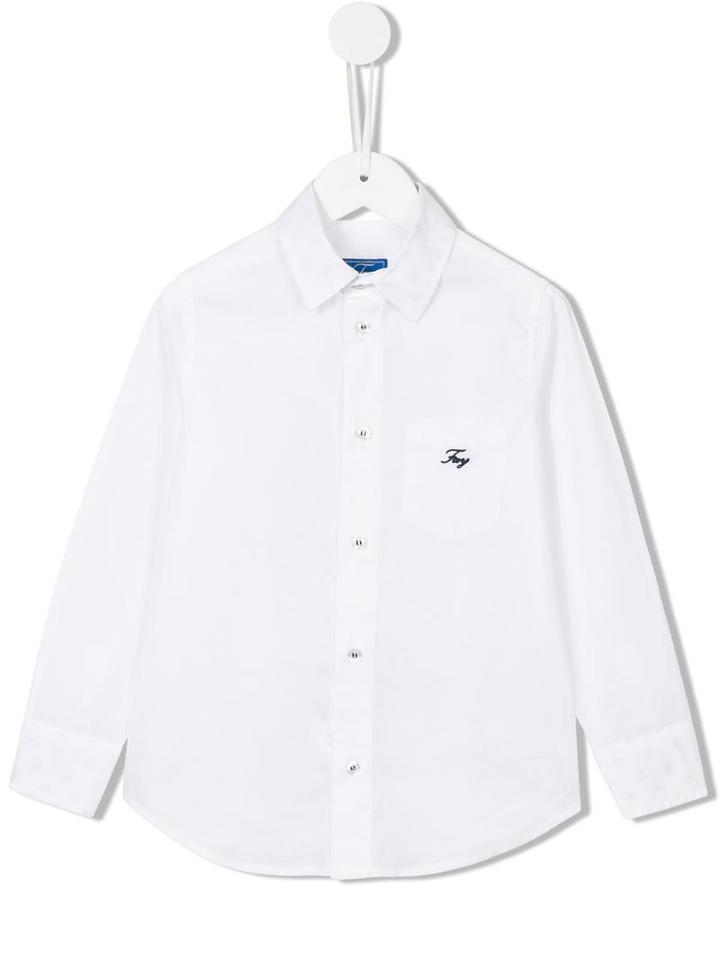 Fay Kids Classic Shirt, Boy's, Size: 8 Yrs, White