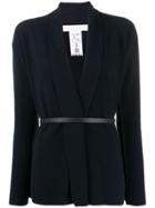 Fabiana Filippi Belted Knit Coat - Blue