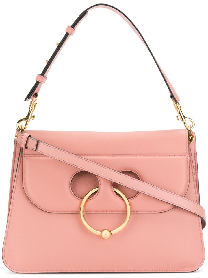 Jw Anderson Medium Pierce Shoulder Bag - Pink & Purple