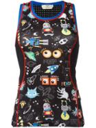 Fendi Fendi Monster Sport Tank Top, Women's, Size: 38