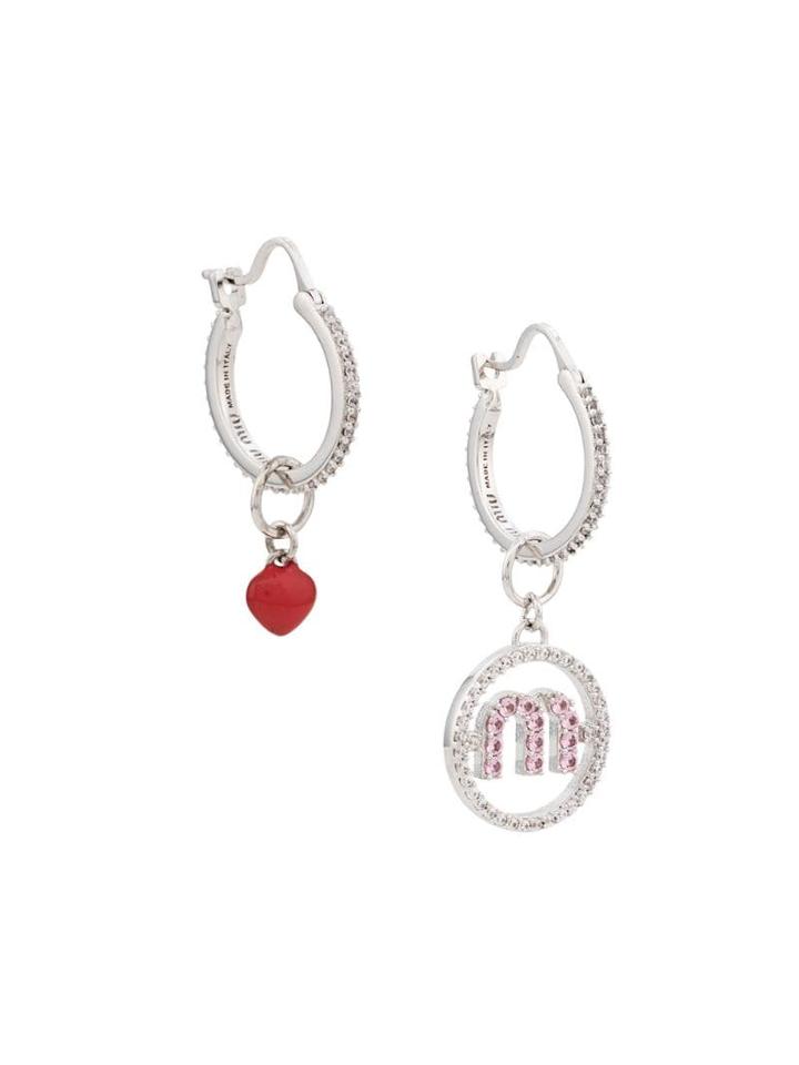 Miu Miu Micro Candy Jewels Earrings - Silver