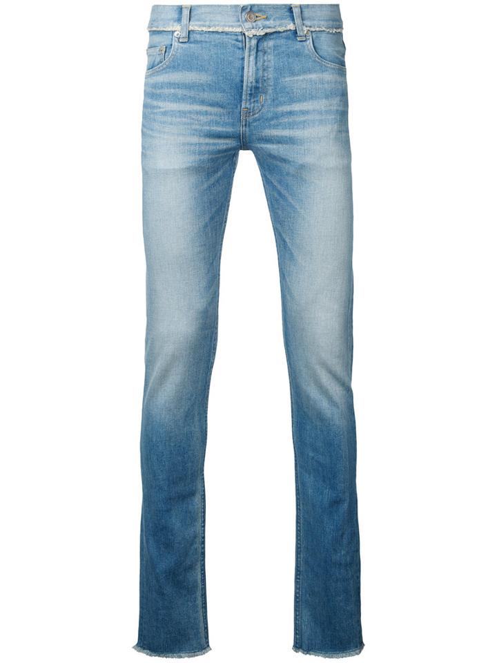 Christian Dada - Skinny Jeans - Men - Cotton/polyurethane - 46, Blue, Cotton/polyurethane
