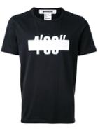 Anrealage 4'33 T-shirt, Men's, Size: 48, Black, Cotton