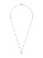 Anita Ko 18kt Yellow Gold Small Palm Leaf Pendant Necklace