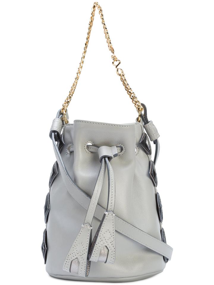 Gg Maull Baby Bucket Bag - Grey