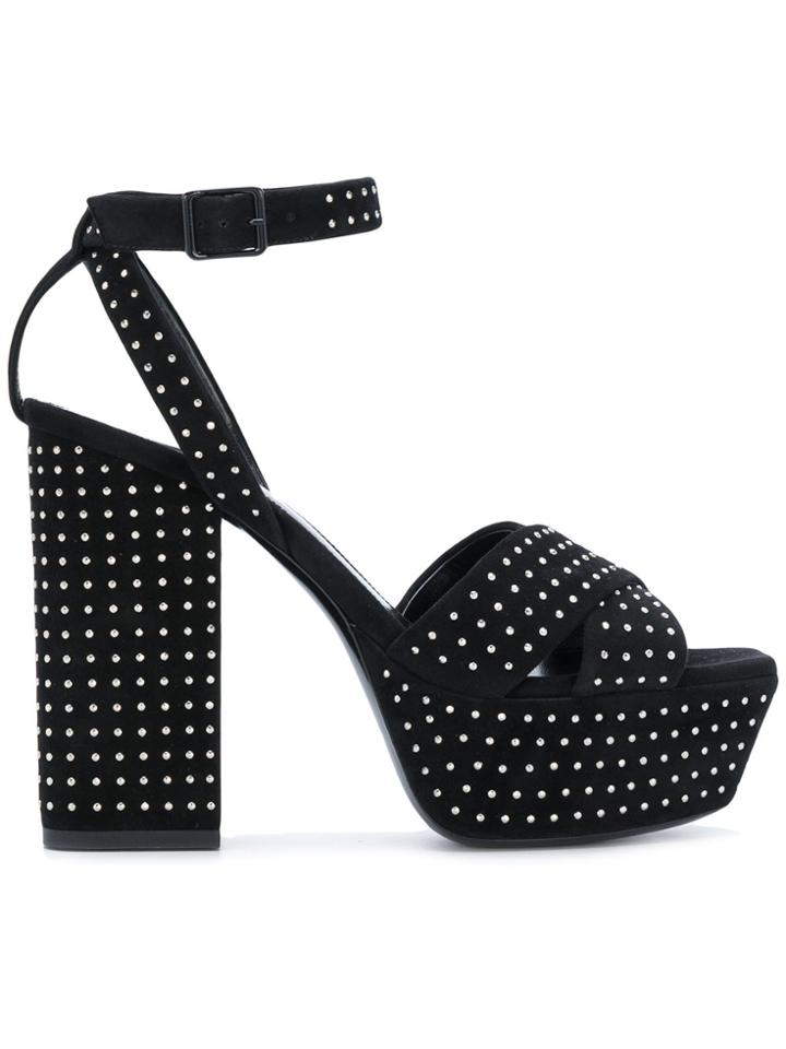 Saint Laurent Farrah Sandals - Black
