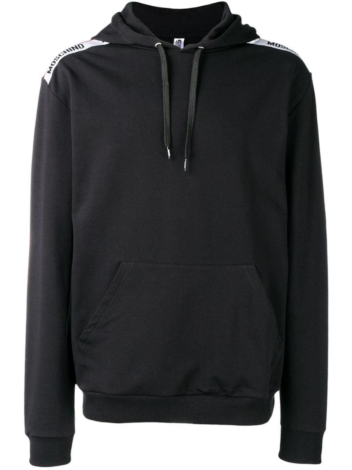 Moschino Loose Fitted Hoodie - Black