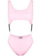 Gcds Cut-out Swimsuit - Pink