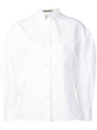 Bottega Veneta Structured Boxy Shirt - White