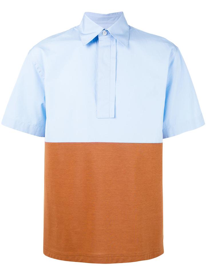 Marni - Noli Shirt - Men - Cotton/polyester - 46, Blue, Cotton/polyester