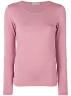 Le Tricot Perugia Long Sleeved T-shirt - Pink
