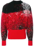 Vejas Jacquard Vase Sweater - Red