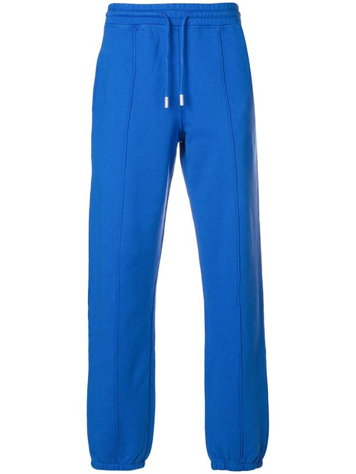 Off-white Straight Leg Track Pants - Blue