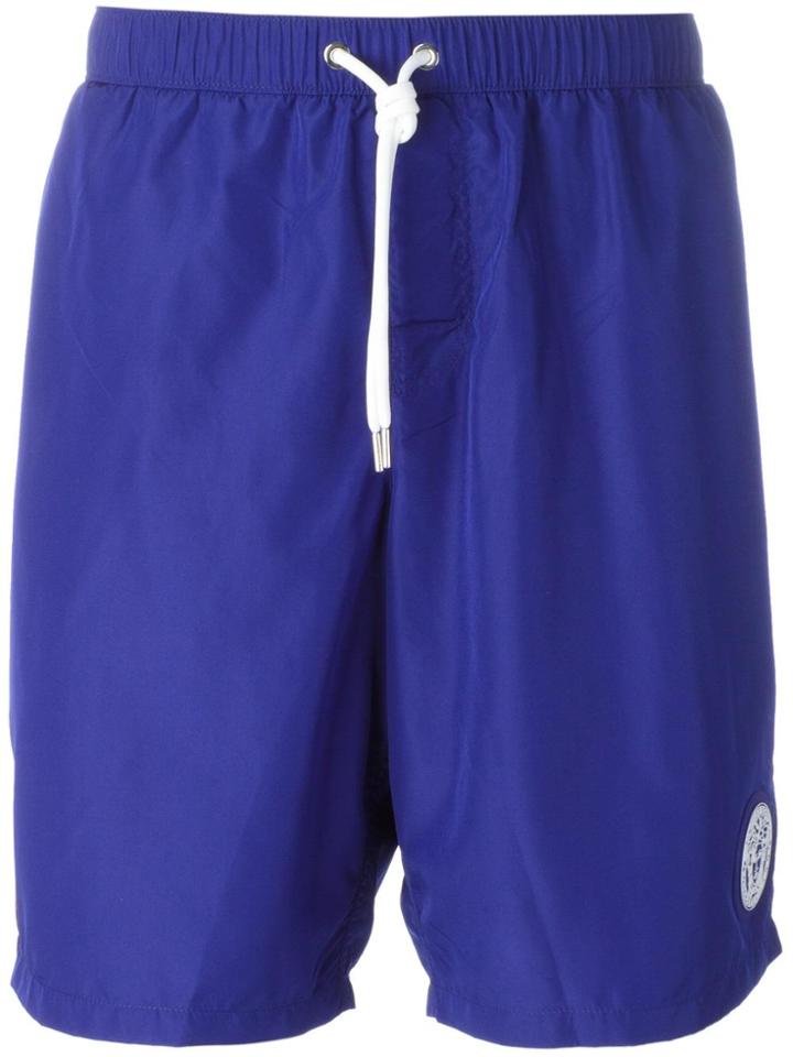 Versace Medusa Emblem Shorts - Blue