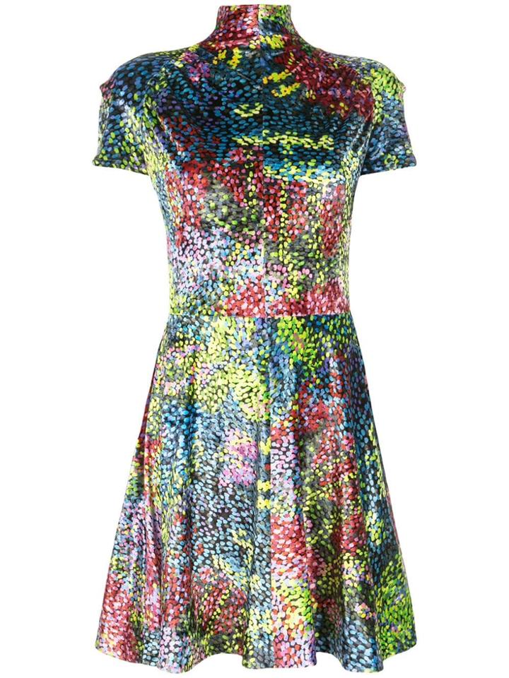 Calvin Klein 205w39nyc Printed Skater Dress - Pink