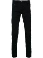 Iceberg Cat Detail Slim Fit Jeans - Black