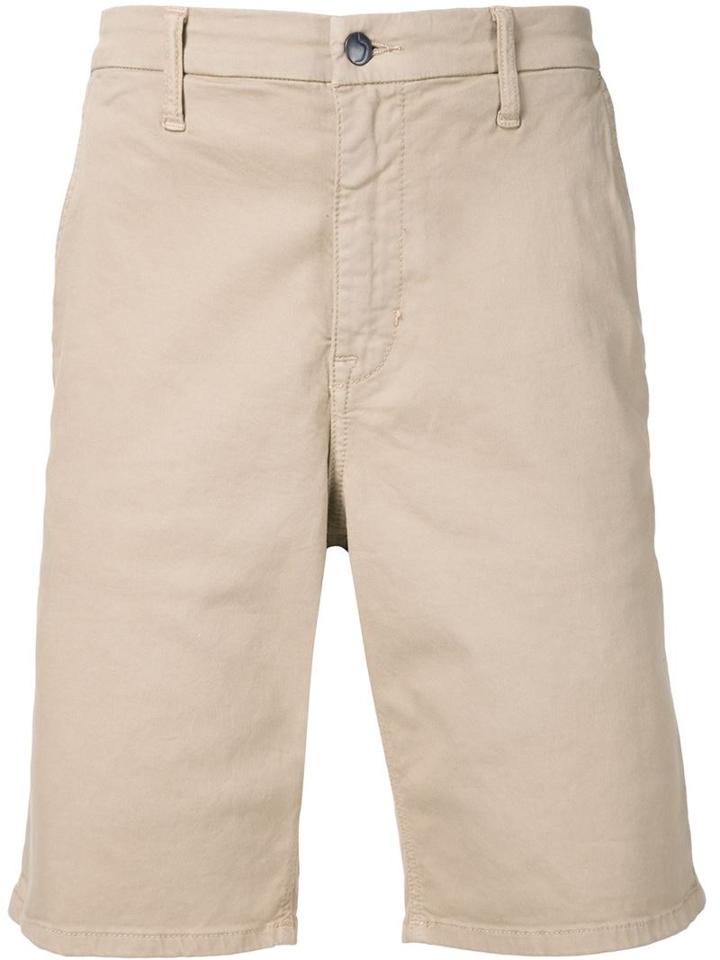 Joe's Jeans Knee Length Chino Shorts, Men's, Size: 32, Nude/neutrals, Cotton/spandex/elastane