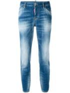 Light-wash Jeans - Women - Cotton/polyester/spandex/elastane - 36, Blue, Cotton/polyester/spandex/elastane, Dsquared2