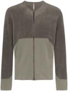 Veilance Contrast Panel Zipped Jacket - Brown