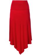 Jean Paul Gaultier Vintage Asymmetric Skirt - Red