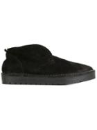 Marsèll Laceless Rubber Sole Loafers, Women's, Size: 39, Black, Suede/leather/rubber