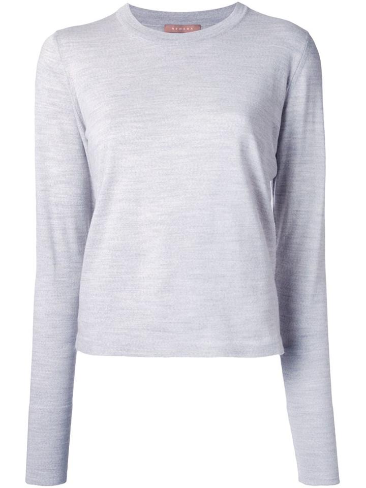Nehera Crew Neck Jumper, Women's, Size: Small, Grey, Virgin Wool