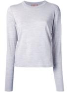 Nehera Crew Neck Jumper, Women's, Size: Small, Grey, Virgin Wool