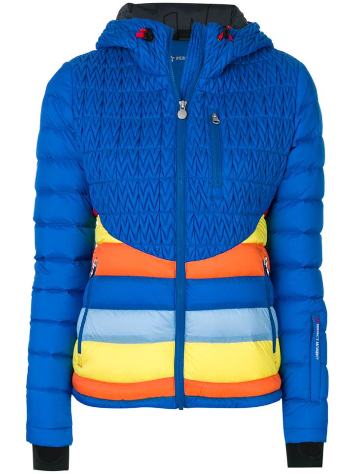Perfect Moment Vale Rainbow Jacket - Blue